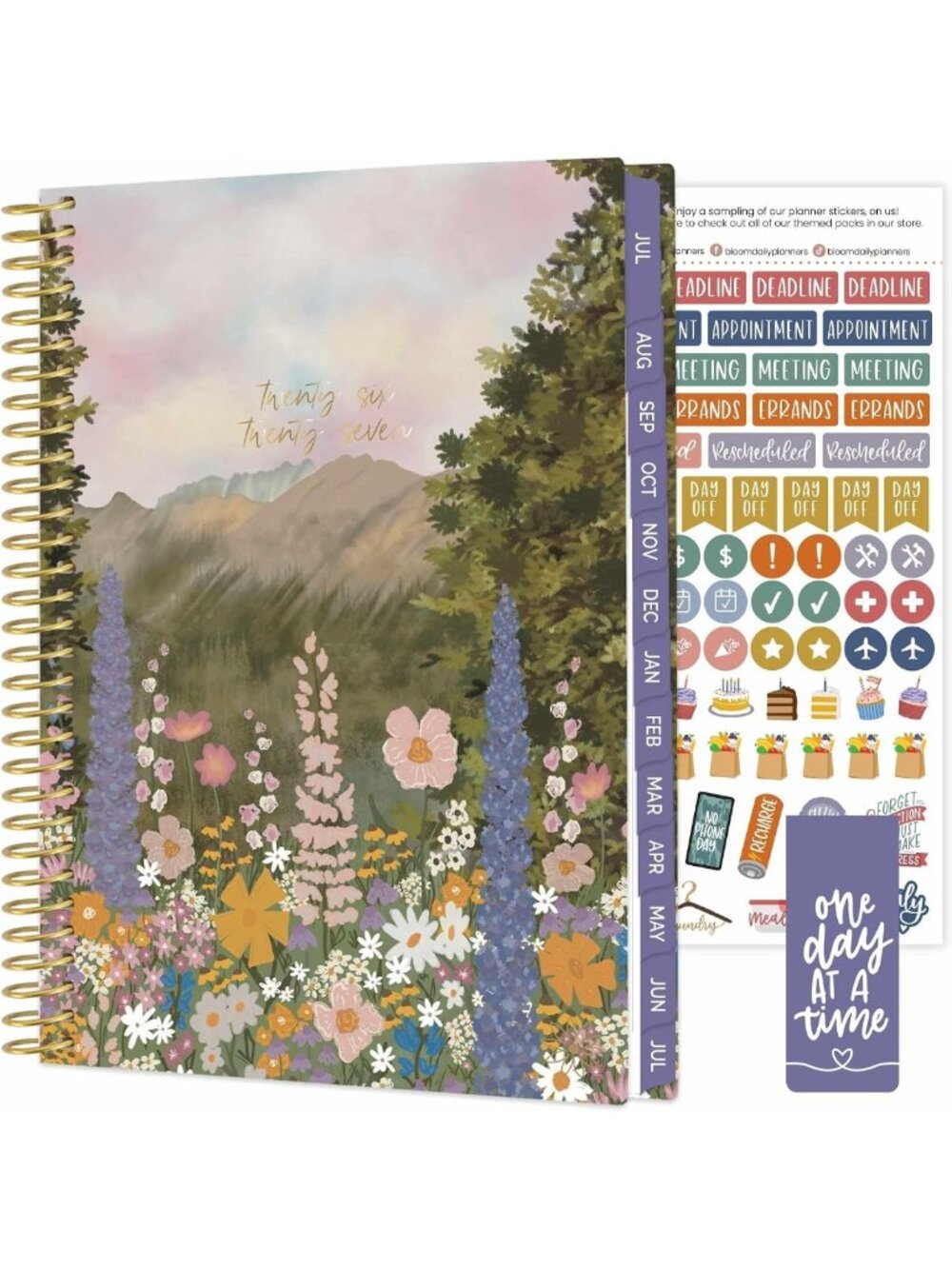 2026-2027 Academic Planner - Monthly & Weekly Soft Cover Agenda for Women, 13